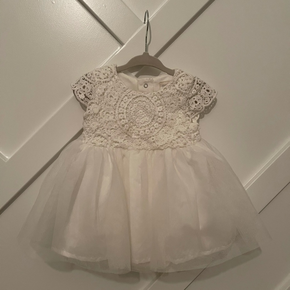 Like New White Baby Dress